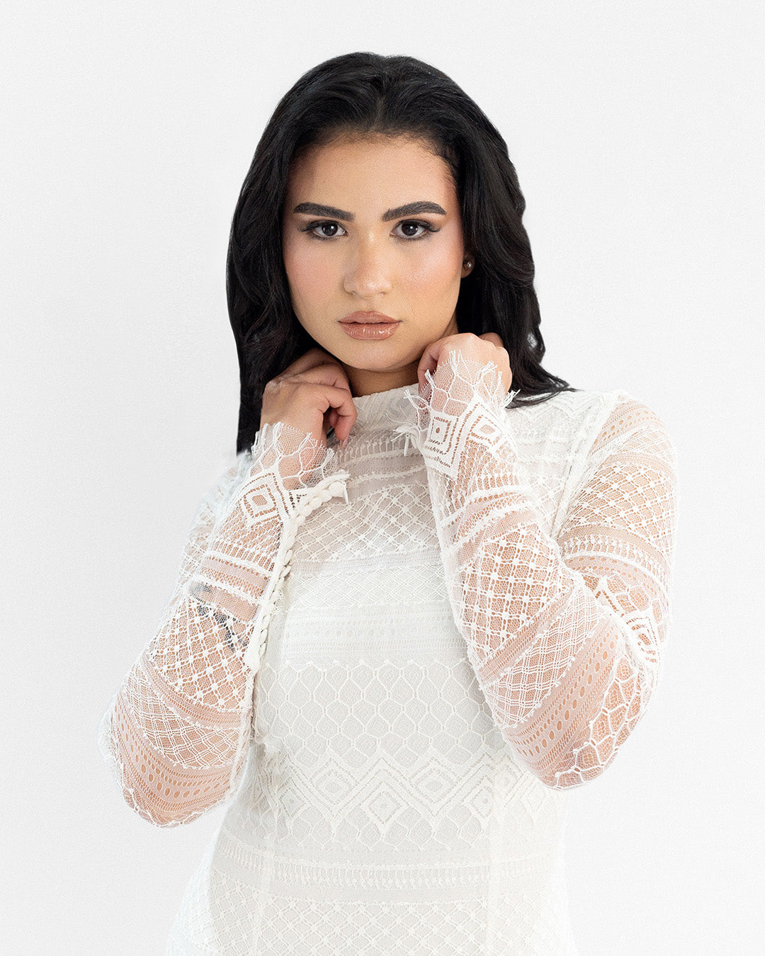 White Lace Dress