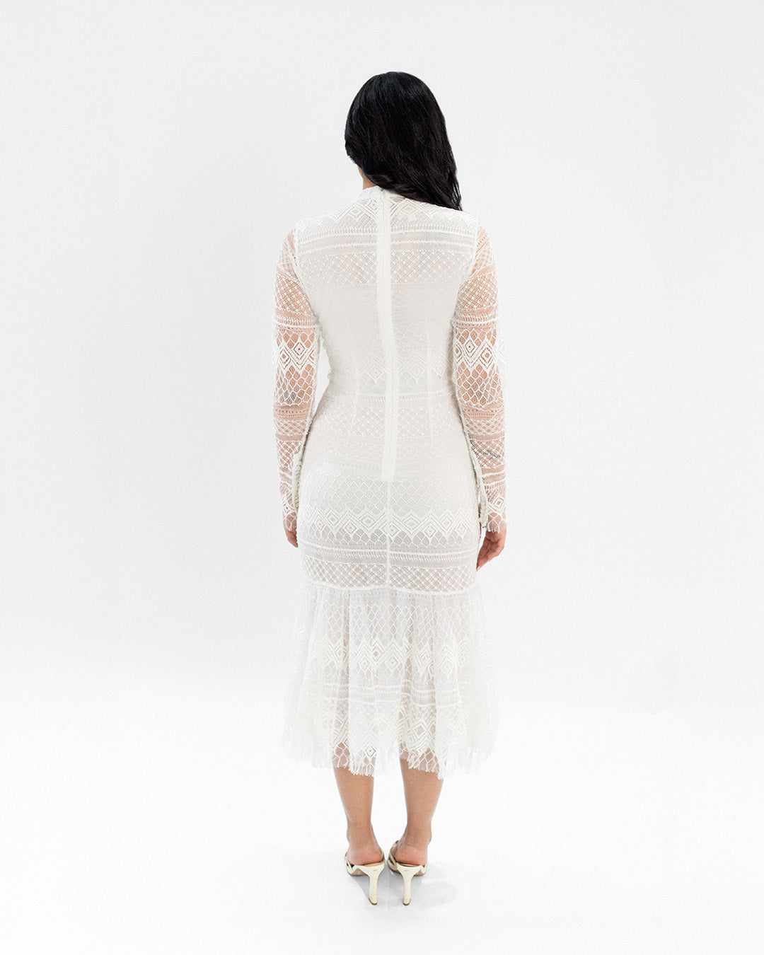 White Lace Dress
